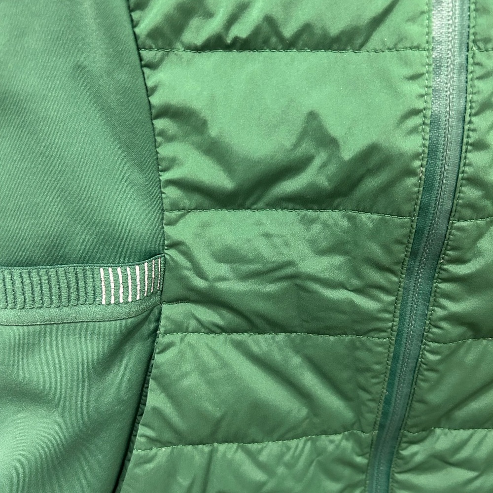 Lululemon Vest Down For It All Size 4 Everglade Green 100% Down Full Zip - Picture 2 of 10